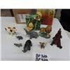 Image 1 : Assorted Ornamental Elephants + 1 Lion Cow Creamer, Ceramic 