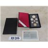 Image 1 : 1989 Canadian Coin Proof Set with Nickel + Silver $1 Coin in Display