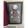 Image 2 : 1989 Canadian Coin Proof Set with Nickel + Silver $1 Coin in Display