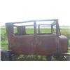 Image 2 : **offsite** 1920's Ford Model A Body - No Power Train - sitting on 4 Wheel Wagon - 