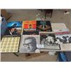 Image 1 : 9 Assorted Records ; Buddy Holly, CCR, Johnny Cash, Elvis, War Sounds