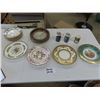 Image 1 : 8 Mintons ' Princess' China Plates, Assorted China Plates, Framed Bowl, 