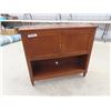 Image 1 : Small 2 Door Cupboard with Lower Shelf 12" x 32" x 36" 