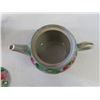 Image 8 : Nippon Hand Painted Floral Pattern Mini Teapot with 4 Cups + 
