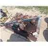 Image 1 : Pallet with Various Steel ; Rail Track, Steel Pieces, Rusty Tools