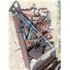 Image 2 : Pallet with Various Steel ; Rail Track, Steel Pieces, Rusty Tools