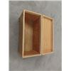 Image 2 : Wooden Storage Box 13" x 17" x 28" 