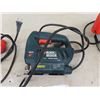 Image 3 : 3 Electric Power Tools; Black + Decker Drill, Router, Jigsaw