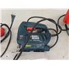 Image 3 : 3 Electric Power Tools; Black + Decker Drill, Router, Jigsaw