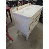 Image 2 : Painted 3 Drawer Dresser 18" x 35" x 36" 