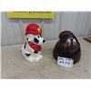 Image 1 : Nabisco Chocolate Chip Cookie Jar + Dalmation Cookie Jar 