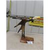 Image 1 : Eagle Display Carved in a Moose Shed 13" x 23" 