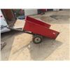 Image 1 : 10 Cubic ' Agri Fab Yard Trailer 