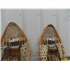 Image 2 : Set of Snow Shoes with Leather Binding 41'' x 13 1/2'' 