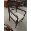 Image 2 : 2 Chairs - 1 Cane Arm, 1 Material Arm 