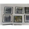 Image 2 : 19 Antique Real Photo Glass Magic Lantern Slides 4'' x 3'' 