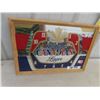 Image 2 : Vintage Molson Canadian Lager Mirror Clock 19'' x 13''