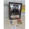 Image 1 : Advertising Mirror For Professional Barbers Goose Grease 16'' 