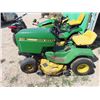 Image 2 : John Deere 160 Riding Mower - Complete Except NO Engine