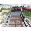 Image 4 : B.H Landscape Trailer 57" x 74" with Tilt Deck plus Ram