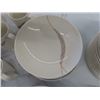 Image 5 : Calvin Klein Dinnerware - Nomad Pattern- (14) 9" Plates, (11) Soup Bowls, 