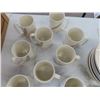 Image 8 : Calvin Klein Dinnerware - Nomad Pattern- (14) 9" Plates, (11) Soup Bowls, 