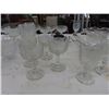 Image 2 : Large Collection on Vintage Jeanette Iris & Herringbone Carnival Glass -