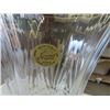 Image 7 : 16 Val St. Lambert Glasses, Glendale pattern. 4 styles: Water Goblet: 6 3/4" 