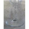 Image 5 : 16 Val St. Lambert Glasses, Glendale pattern. 4 styles: Water Goblet: 6 3/4" 