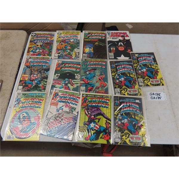 12 + 1 Captain America Comics - 30 cents + Up - (3) Copies # 400