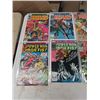 Image 2 : 10 Assorted Comic Books - All Marvel ; Hulk, Fantastic 4, Powerman