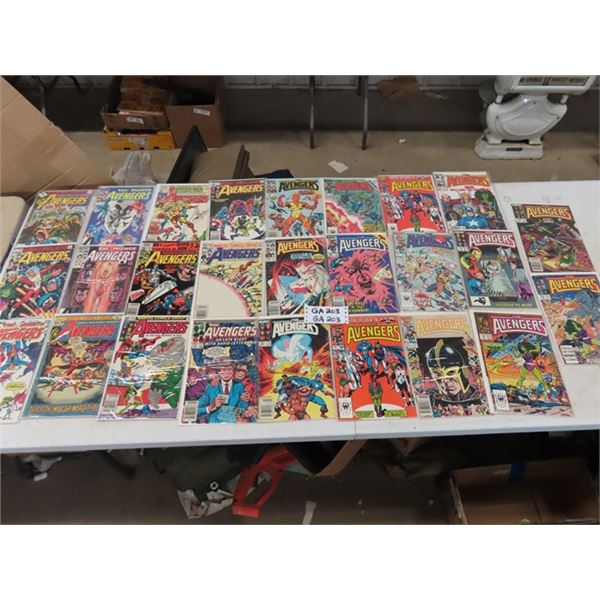 26 Assorted Comics Books- All Avengers