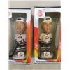 Image 4 : 5 Team Canada Hand Painted Resin Bobbleheads ; Lindros, Kariya, Nolan +