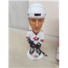 Image 6 : 5 Team Canada Hand Painted Resin Bobbleheads ; Lindros, Kariya, Nolan +