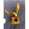 Image 4 : 4 Carved Wooden Animals ; Horse, (2) Eagles, Duck