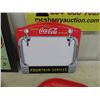 Image 3 : 2 Modern Coca-Cola Tin Signs - Largest 12" x 16" , Modern Coca-Cola Tin Tray, 