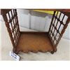 Image 3 : Vintage Oak Peg + Ball Small  Stand 10" x 13.5" x 19" 