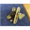 Image 2 : 3 Vintage Glass Handled Door Handle  Sets