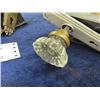 Image 6 : 3 Vintage Glass Handled Door Handle  Sets