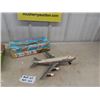 Image 1 : Vintage 1900 TN Namura Japan Tin Boeing 747 Plane with Box 