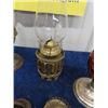 Image 3 : Coal Oil Lamps - 2 Complete + Extra Parts