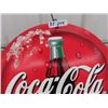 Image 2 : Coca-Cola Cardboard 2 Sided Sign 27" 