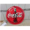 Image 4 : Coca-Cola Cardboard 2 Sided Sign 27" 