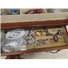 Image 4 : Jewelry Box Cabinet Full of Costume Jewelry