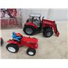 Image 3 : Modern International Sign + 4 Die Cast Tractors - smaller