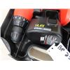 Image 3 : B+D 14.4 Volt Drill, 2 Batteries, Case + Charger