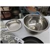 Image 3 : Mixing Stainless Steel Bowl, Frying Pan, Large Ball Sealer