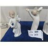 Image 2 : 4 Porcelain Figurines ; 2 Lladro, 1 Nao, 1 Valenco