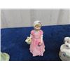 Image 3 : Royal Doulton Tinker Bell 5" Tall, 2 Growing Up Figurines, Nao Puppy, Belleck