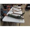 Image 6 : 2 Primitive Wooden Buck Saws, Ice/ Log Tongs, Potato Planter